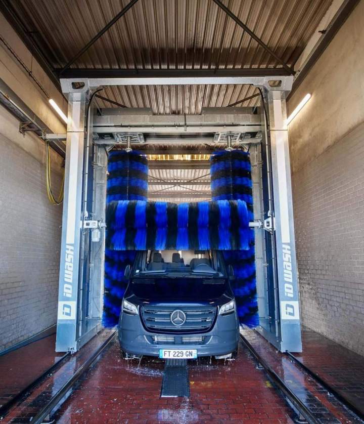 Mise en place de tunnels de lavage en France